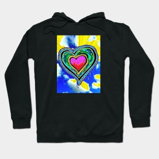 Angel Heart by LowEndGraphics Hoodie